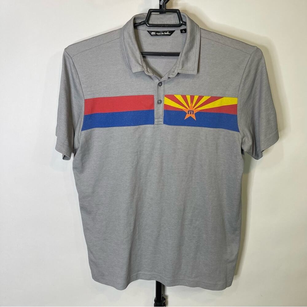 Travis Mathew Great Prescott Polo Shirt Size Large Men’s